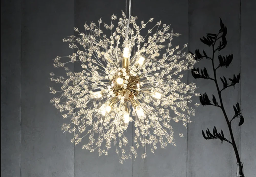 globe ball chandelier